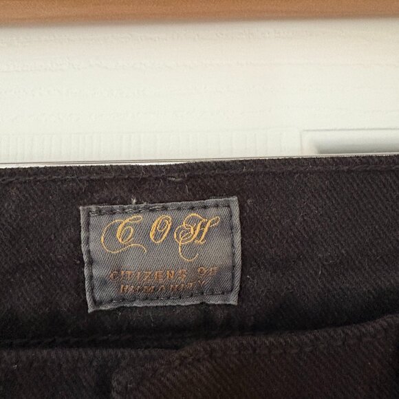 Citizen Of Humanity | Black Jeans | Zipper Details - Picture 2 of 4